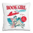Retro Book Girl Summer For Women Beach Reading Pillowcase Retro Book Girl Summer For Women Beach Reading Pillowcase