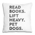 Retro Gym Book Lover Read Books Lift Heavy Pet Dogs Pillowcase Retro Gym Book Lover Read Books Lift Heavy Pet Dogs Pillowcase