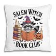 Salem WItch Book Club Halloween Raccoon Witch Reading Book Pillowcase Salem WItch Book Club Halloween Raccoon Witch Reading Book Pillowcase