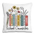 School Counselor Wildflower Book School Counseling Life Pillowcase