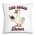 Teacher Silly Goose Reading Book Teaching Tiny Human Tamer Pillowcase Teacher Silly Goose Reading Book Teaching Tiny Human Tamer Pillowcase