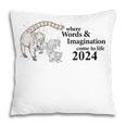 Tucson Festival Of Book TFOB 2024 Coatimundi Mascot Pillowcase