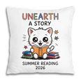 Unearth a Story Cute Kitten Summer Reading 2026 Cat Book Pillowcase Unearth a Story Cute Kitten Summer Reading 2026 Cat Book Pillowcase