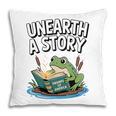 Unearth a Story Frog Reading a Book Summer 2026 Premium Tri-Blend Pillowcase Unearth a Story Frog Reading a Book Summer 2026 Premium Tri-Blend Pillowcase