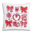 Valentine Teacher Coquette Bow Pencil Heart Book Girl Women Pillowcase