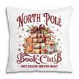 Vintage Retro North Pole Book Club Hot Cocoa Pillowcase Vintage Retro North Pole Book Club Hot Cocoa Pillowcase