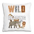 Wild About Reading Book Reader Book Nerd Book Reading Lover Premium Tri-Blend Pillowcase