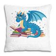 In A World Full Of Bookworms Be A Book Dragon Pillowcase