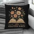 1985 Chapter Forty 40th Birthday Wildflower Book 40 Year Old Pillowcase 1985 Chapter Forty 40th Birthday Wildflower Book 40 Year Old Pillowcase