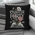 1986 Chapter Forty 40th Birthday Wildflower Book 40 Year Old Pillowcase 1986 Chapter Forty 40th Birthday Wildflower Book 40 Year Old Pillowcase