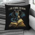 3 Bookish Quote I Am a Book Dragon Not a Worm Reading Book Pillowcase 3 Bookish Quote I Am a Book Dragon Not a Worm Reading Book Pillowcase