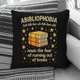 Abibliophobia Book Lover Reading Humor Graphic Pillowcase Abibliophobia Book Lover Reading Humor Graphic Pillowcase