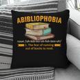 Abibliophobia Perfect For Young Book Lover Bookworm Reader Pillowcase