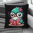Adorable Book Lover Humming Bird With Reading Glasses Cute Pillowcase