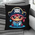 Adorable Book Lover Pirate With Reading Glasses Cute Pillowcase Adorable Book Lover Pirate With Reading Glasses Cute Pillowcase