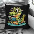 Alligator Reading a Book Animal Pillowcase Alligator Reading a Book Animal Pillowcase