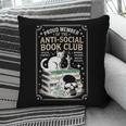 Anti-Social Book-Club Cat Graphic Pillowcase Anti-Social Book-Club Cat Graphic Pillowcase