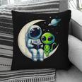 Astronaut Reading Book To Alien Shirt Moon Space Lover Kids Pillowcase Astronaut Reading Book To Alien Shirt Moon Space Lover Kids Pillowcase