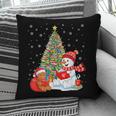 Book Christmas Tree Bookworm Gingerbread Man Snowman Reading Pillowcase Book Christmas Tree Bookworm Gingerbread Man Snowman Reading Pillowcase
