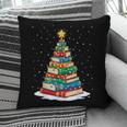 Book Christmas Tree Xmas Lights Book Lover Teacher Librarian Pillowcase Book Christmas Tree Xmas Lights Book Lover Teacher Librarian Pillowcase