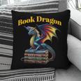 Book Dragon Mark Minson's Books Pillowcase Book Dragon Mark Minson's Books Pillowcase