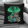 Book Dragon Reading Fantasy Pillowcase