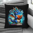 Book Dragon Reading Lover Pillowcase Book Dragon Reading Lover Pillowcase