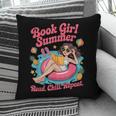 Book Girl Summer Beach Vacation Book Lover Pillowcase Book Girl Summer Beach Vacation Book Lover Pillowcase