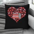 Book Heart Cute Read Book Reading Librarian Across America Pillowcase