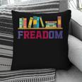 Book Lover Freedom Librarian Vintage Retro Reading Present Pillowcase