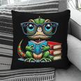 Book Lover Reading Iguana Pillowcase