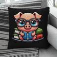 Book Lover Reading Pig Pillowcase