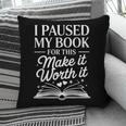 Book Lover Reading Quote For Reading Teacher Pillowcase