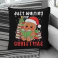 Book Reading Just Waiting For Christmas Gingerbread Pillowcase