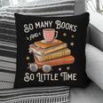 Book Reading Kafee Librarian Vele Books And Little Time Pillowcase