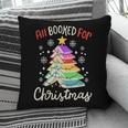 All Booked For Christmas Book Lovers Xmas Tree Women Pillowcase