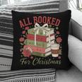 All Booked For Christmas Coquette Xmas Book Club Book Lovers Pillowcase