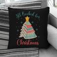 All Booked For Christmas Tree Book Bookish Christmas Pillowcase All Booked For Christmas Tree Book Bookish Christmas Pillowcase