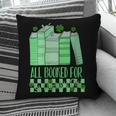 All Booked For St Patrick's Day Book Lover Lucky Shamrock Pillowcase