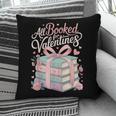 All Booked For Valentines Stacked Books Pillowcase All Booked For Valentines Stacked Books Pillowcase