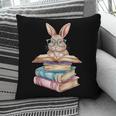 Books Bookworm Reader Book Cute Reading Bunny With Glasses Pillowcase