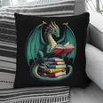 Books Dragon Reading Book Lover Pillowcase Books Dragon Reading Book Lover Pillowcase