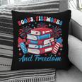 Books Fireworks And Freedom Independence Day Book Lover Pillowcase