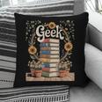 Books Geek Sunflower Floral Cute Vintage Books Reader Lover Pillowcase