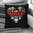 Books Heart Valentines Day Books Are My Love Language Pillowcase