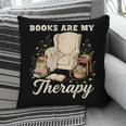 Books Are My Therapy Cozy Reading Chair Artwork Pillowcase Books Are My Therapy Cozy Reading Chair Artwork Pillowcase