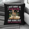 Books And My Savannah Cat Owner Savannah Cat Lover Pillowcase