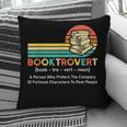 Booktrovert Definition Book Lover Pillowcase