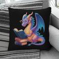 Bookworm Book Lover Women Girls Dragon Reading Pillowcase