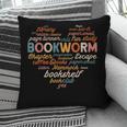 Bookworm Words Heart Book Lover Reader Reading Fun Pillowcase